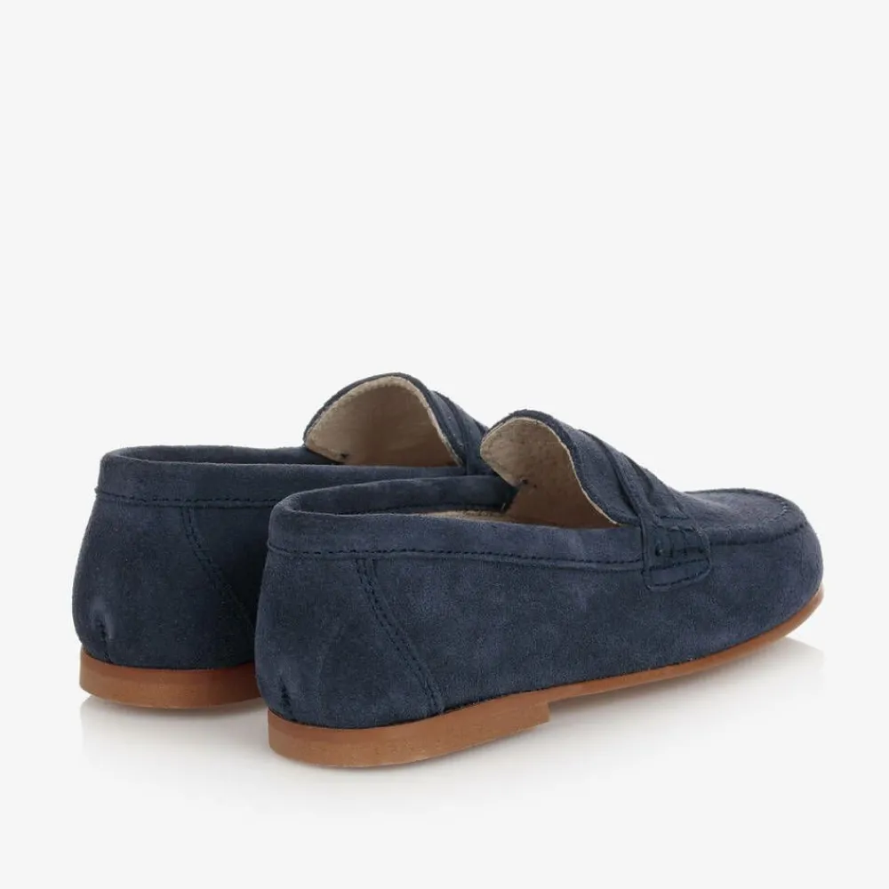Childrens Classics Loafers & Moccasins|Loafers & Moccasins*Boys Blue Suede Shoes