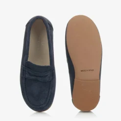 Childrens Classics Loafers & Moccasins|Loafers & Moccasins*Boys Blue Suede Shoes