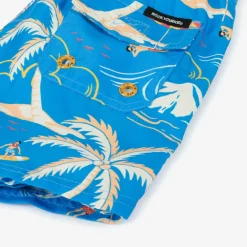 Rock Your Baby Swimwear*Boys Blue Surfing Print Swim Shorts