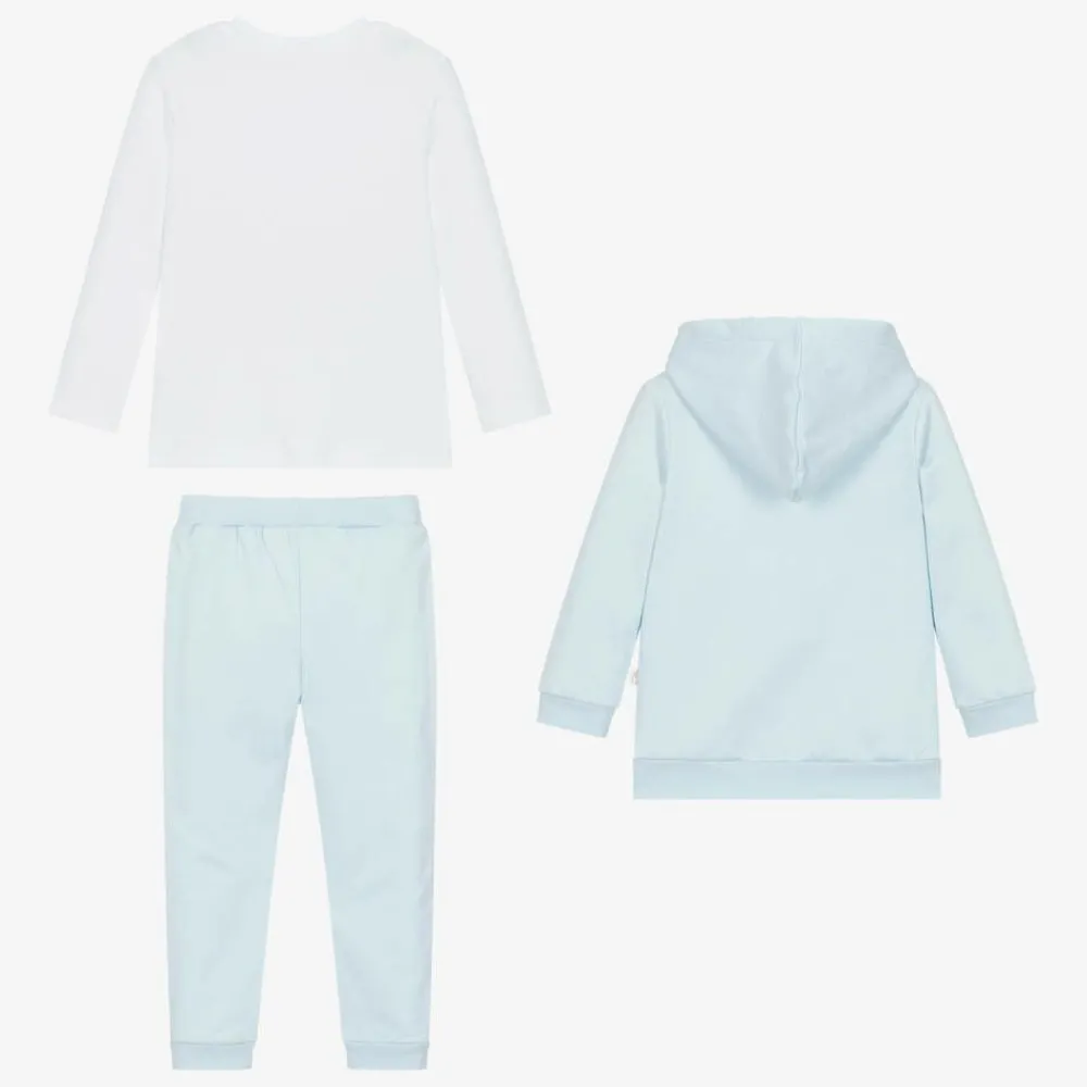 Caramelo Kids Tracksuits*Boys Blue Tracksuit Set