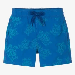 Vilebrequin Swimwear*Boys Blue Turtle Swim Shorts