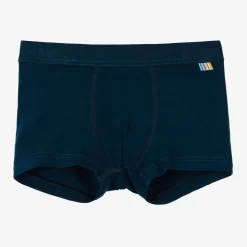 Joha Underwear*Boys Blue Viscose Bamboo Boxer Shorts
