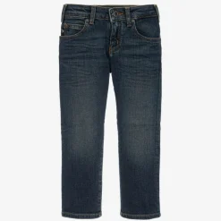 Emporio Armani Trousers*Boys Blue Washed Denim Jeans