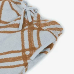 Burberry Shorts*Boys Blue Wool & Cashmere Shorts SlateBlue