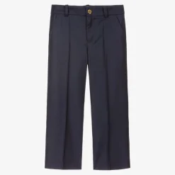Gucci Trousers*Boys Blue Wool Trousers