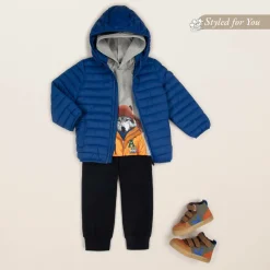 VEJA Trainers*Boys Brown & Blue Suede Leather V-10 Trainers