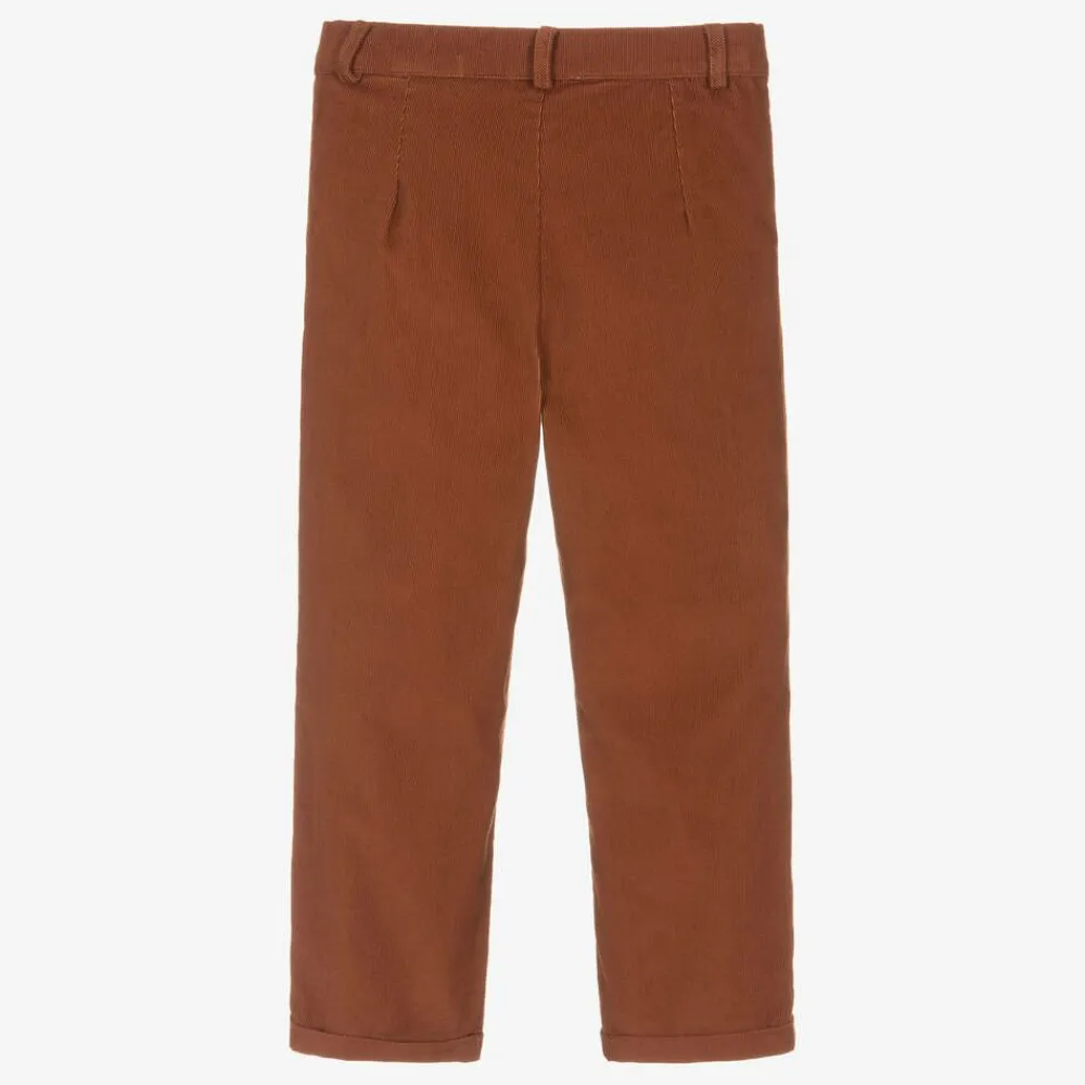 Beatrice amp; George Trousers*Boys Brown Corduroy Trousers