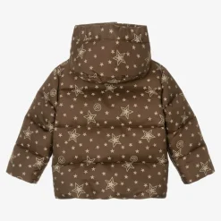 Gucci Coats & Jackets*Boys Brown GG Down-Padded Puffer Jacket