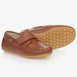 Childrens Classics Loafers & Moccasins|Loafers & Moccasins*Boys Brown Leather Shoes