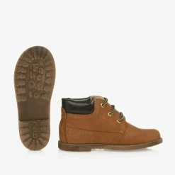 Falcotto by Naturino Boots|Boots*Boys Brown Nubuck Leather Boots