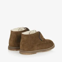 Tartine et Chocolat First Walkers|First Walkers*Boys Brown Suede First Walker Boots