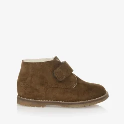 Tartine et Chocolat First Walkers|First Walkers*Boys Brown Suede First Walker Boots