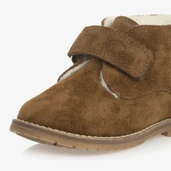 Tartine et Chocolat First Walkers|First Walkers*Boys Brown Suede First Walker Boots