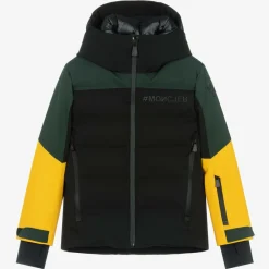 Moncler Enfant Snowwear*Boys Colourblock Montmiral Ski Jacket