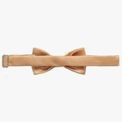 Romano Clothing Accessories*Boys Gold Satin Bow Tie (10cm)