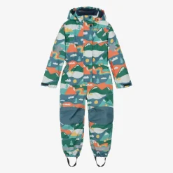 Frugi Snowwear*Boys Green Alpine Snowsuit