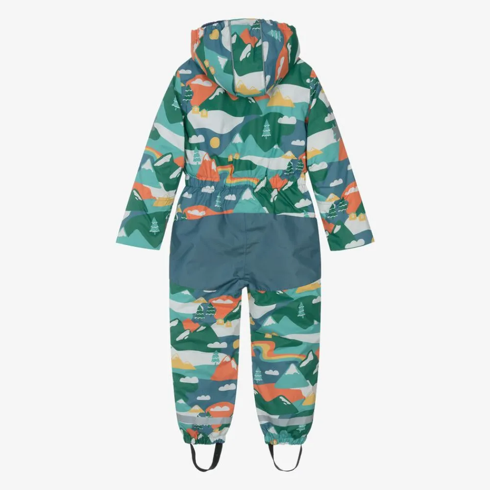 Frugi Snowwear*Boys Green Alpine Snowsuit