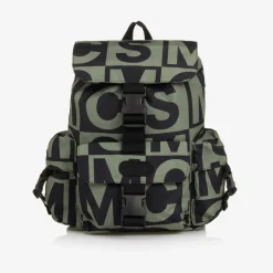 Stella McCartney Kids Bags*Boys Green & Black Backpack (32cm)