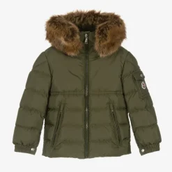 Moncler Enfant Coats & Jackets*Boys Green Byronf Puffer Jacket