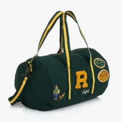 Ralph Lauren Bags*Boys Green Canvas Sports Bag (45cm)