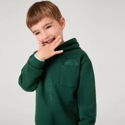 Mayoral Tops*Boys Green Cotton Hoodie