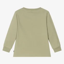 Mitch amp; Son Tops*Boys Green Cotton Top