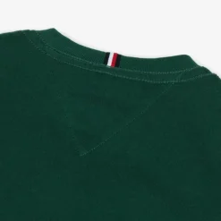 Tommy Hilfiger Tops*Boys Green Cotton T-Shirt