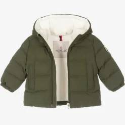 Moncler Enfant Coats & Jackets*Boys Green Eric Down Puffer Jacket