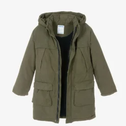 Mayoral Coats & Jackets*Boys Green Parka Coat