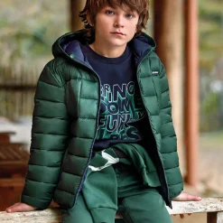 Mayoral Trousers*Boys Green Slim Fit Chino Trousers