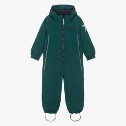 Molo Snowwear*Boys Green Star Snowsuit