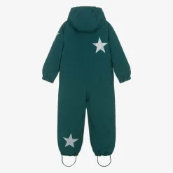 Molo Snowwear*Boys Green Star Snowsuit