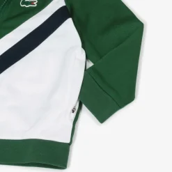 Lacoste Tracksuits*Boys Green Tennis Tracksuit