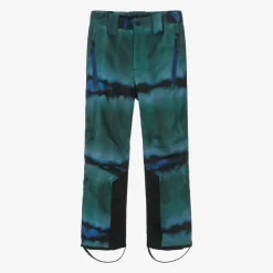 Molo Snowwear*Boys Green Tie-Dye Ski Trousers TieDyeMagic