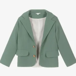 Andreeatex Suits|Suits*Boys Green Twill Suit