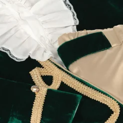 Andreeatex Suits*Boys Green Velvet Suit