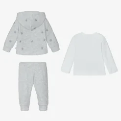 Caramelo Kids Tracksuits|Tracksuits*Boys Grey 3 Piece Tracksuit