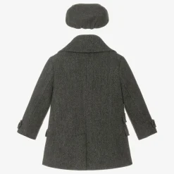 Beau KiD Coats & Jackets*Boys Grey Coat & Hat Set