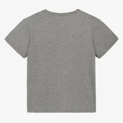 Dolce amp; Gabbana Tops*Boys Grey Cotton T-Shirt