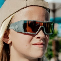 Bling2o Clothing Accessories*Boys Grey Crocodile Sunglasses (UVA/UVB)