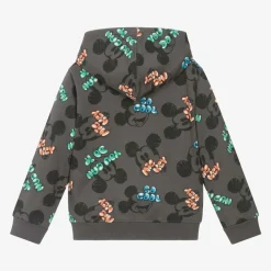 iDO Baby Tops*Boys Grey Disney Cotton Zip-Up Top