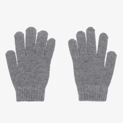 Mayoral Gloves & Mittens*Boys Grey Knitted Gloves