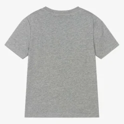 KENZO KIDS Tops*Boys Grey Marl Cotton T-Shirt