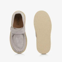 Age of Innocence Loafers & Moccasins|Loafers & Moccasins*Boys Grey Suede Leather Loafers