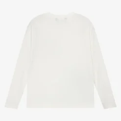 Mayoral Nukutavake Tops*Boys Ivory Cotton Top