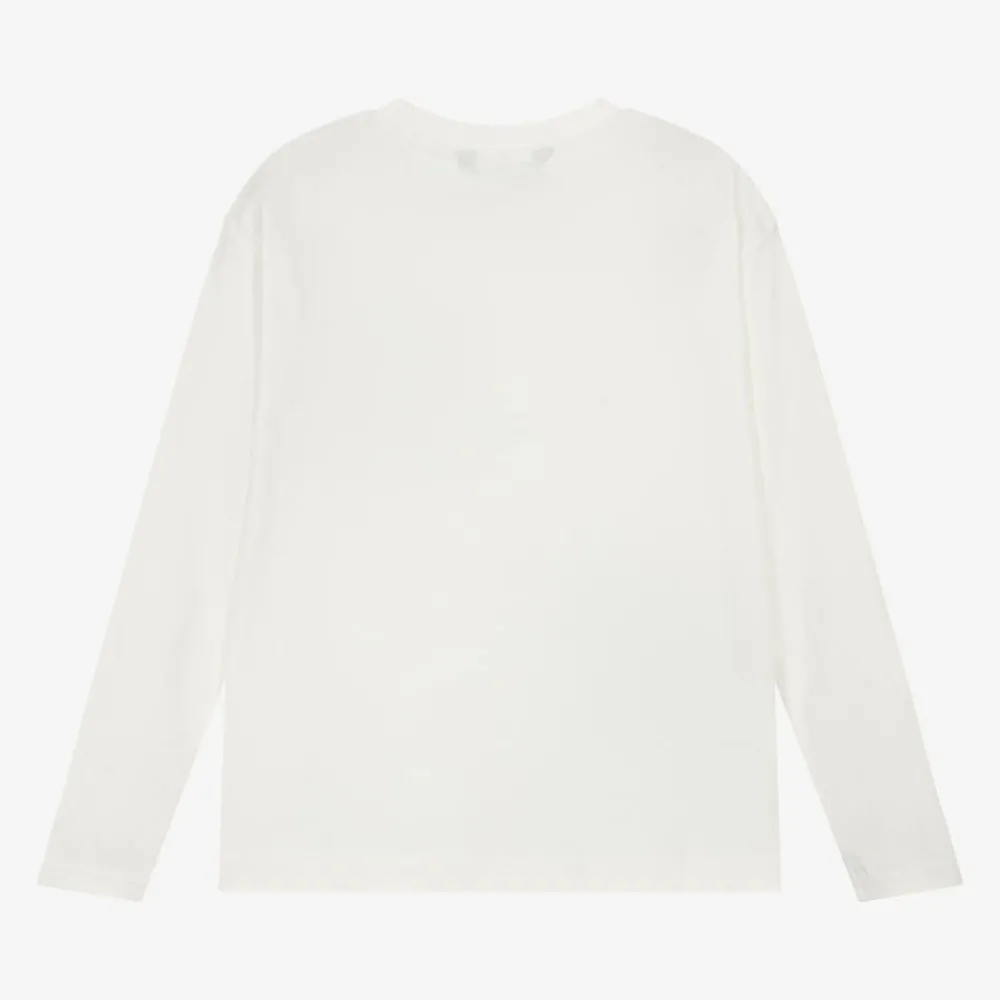 Mayoral Nukutavake Tops*Boys Ivory Cotton Top
