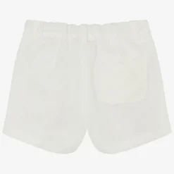 Bonpoint Shorts|Shorts*Boys Ivory Linen Shorts