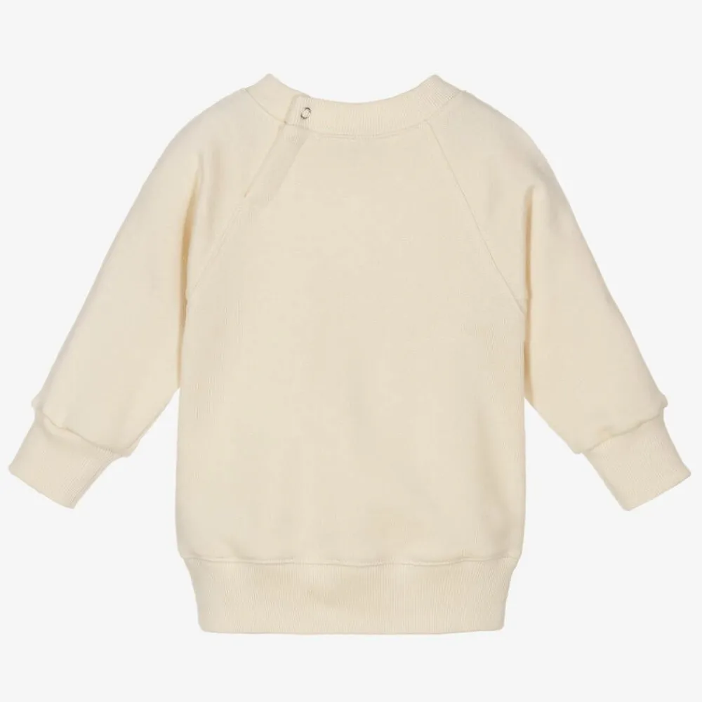 Gucci Tops*Boys Ivory Logo Sweatshirt
