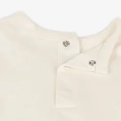 Carrément Beau Tops*Boys Ivory Tractor Print Organic Cotton Top