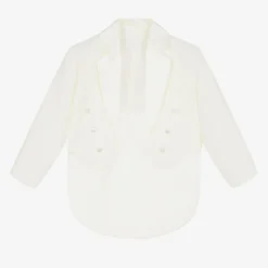 Romano Suits*Boys Ivory Tuxedo Suit